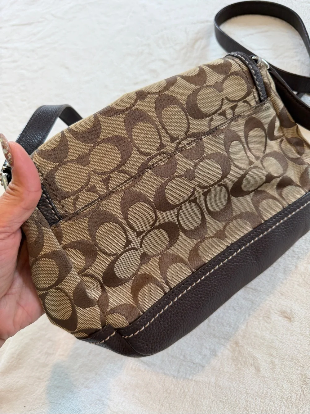 Coach Park Signature Flap Crossbody